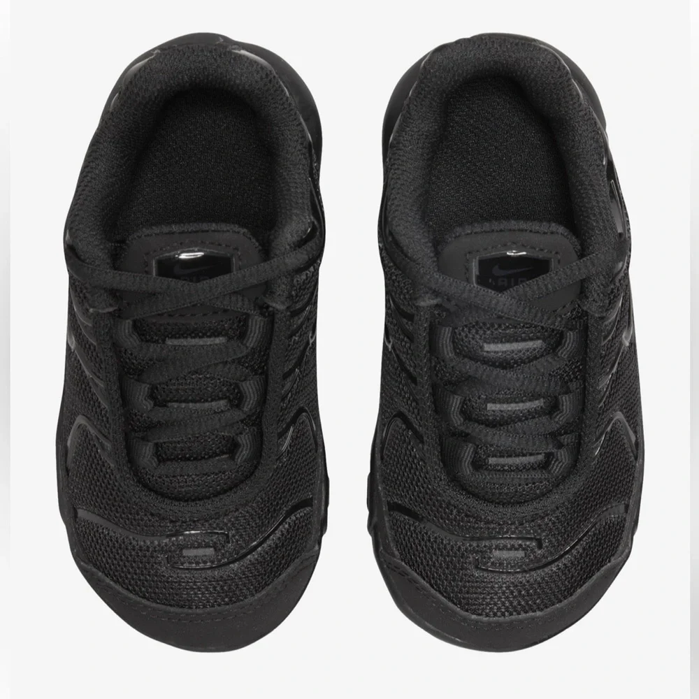 Nike Air Max Plus Td Triple Black Colorway Toddlers